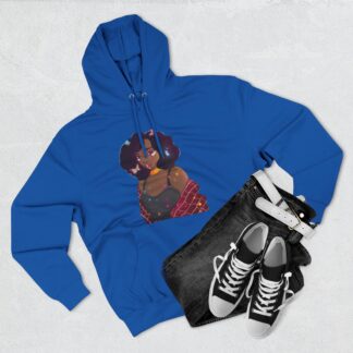Elara : Starfire Three Panel-Fleece Hoodie