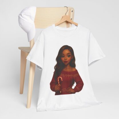 Candy Cane Queen : Holly Marquise Tee - Image 3