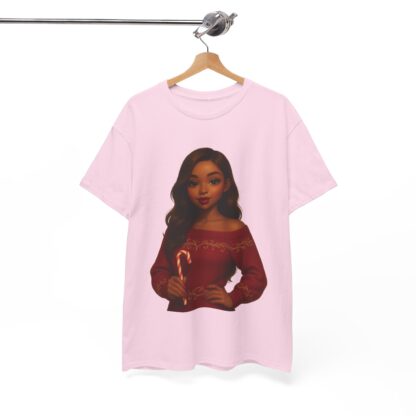 Candy Cane Queen : Holly Marquise Tee - Image 19