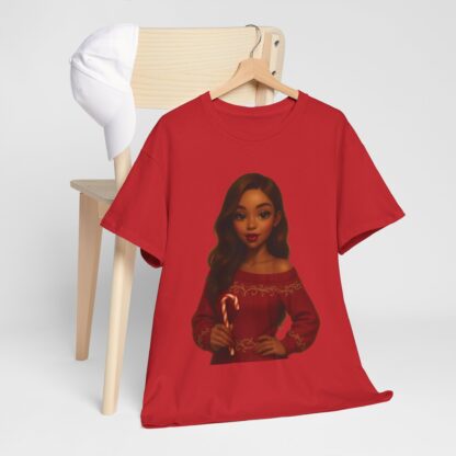 Candy Cane Queen : Holly Marquise Tee - Image 16