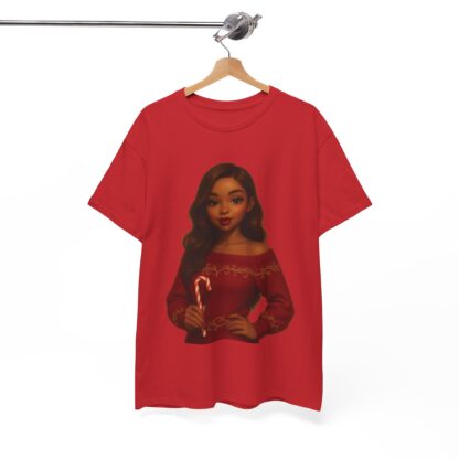Candy Cane Queen : Holly Marquise Tee - Image 18