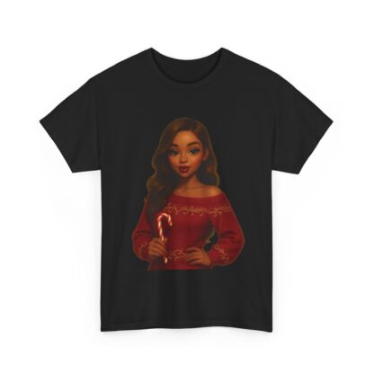 Candy Cane Queen : Holly Marquise Tee - Image 7